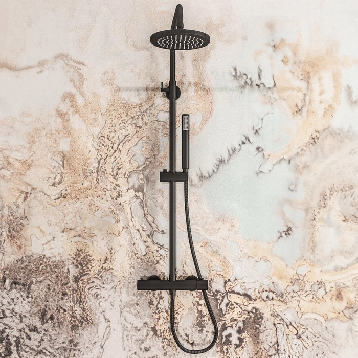 Eastbrook Meriden Round Telescopic Exposed Shower Set