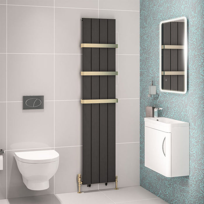 Eastbrook Mersey Aluminium Designer Radiator Matt
