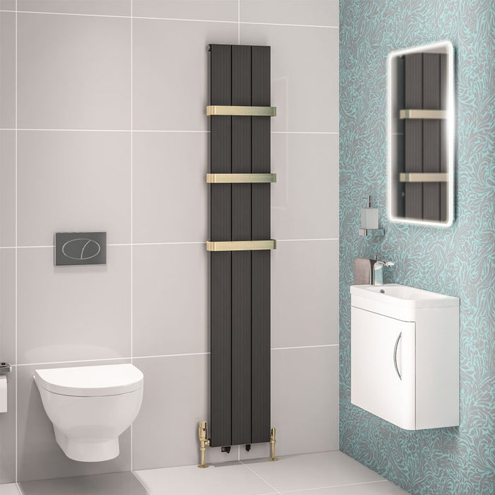 Eastbrook Mersey Aluminium Designer Radiator Matt