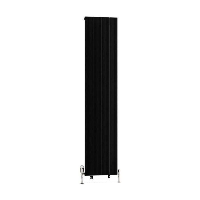 Eastbrook Mersey Aluminium Designer Radiator Matt Black