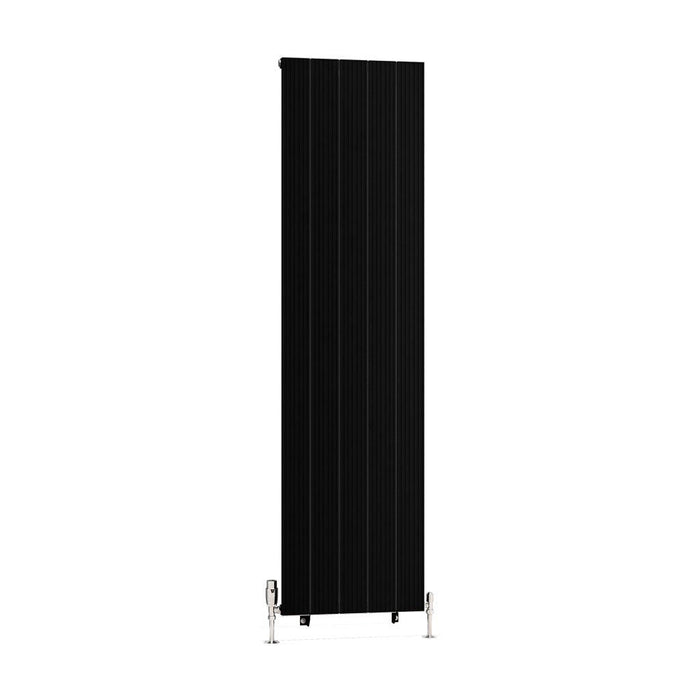 Eastbrook Mersey Aluminium Designer Radiator Matt Black