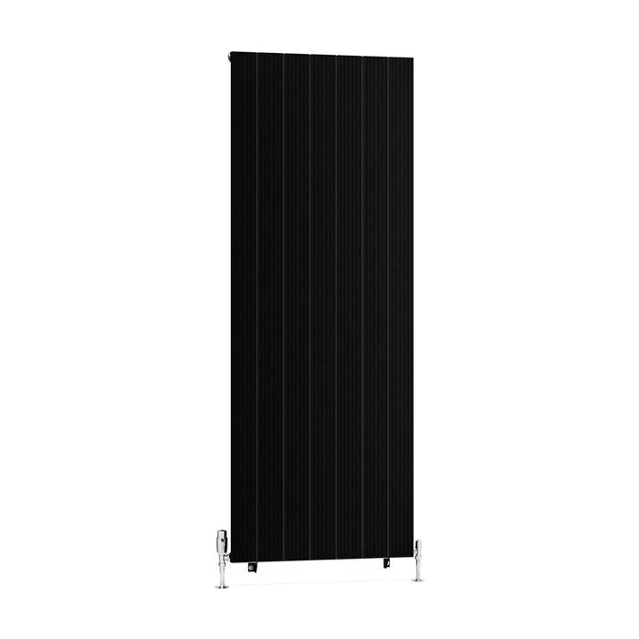 Eastbrook Mersey Aluminium Designer Radiator Matt Black
