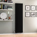 Eastbrook Mersey Aluminium Designer Radiator Matt Black