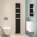 Eastbrook Mersey Aluminium Designer Radiator Matt Black