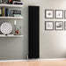 Eastbrook Mersey Aluminium Designer Radiator Matt Black