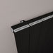 Eastbrook Mersey Aluminium Designer Radiator Matt Black