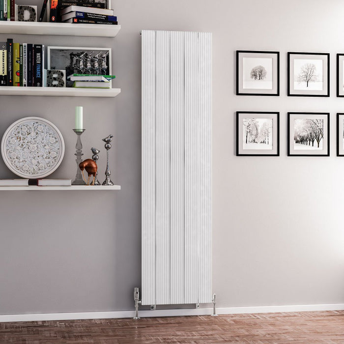 Eastbrook Mersey Aluminium Designer Radiator Matt White