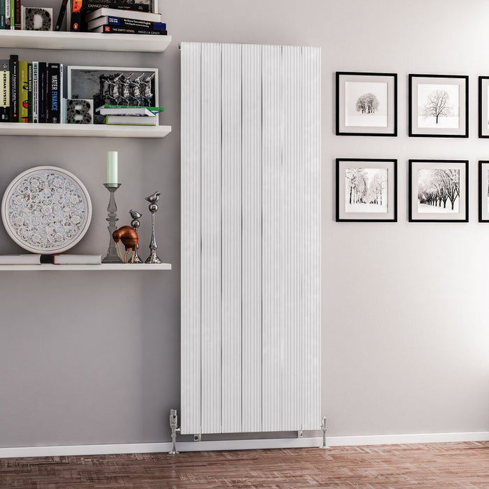 Eastbrook Mersey Aluminium Designer Radiator Matt White
