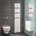 Eastbrook Mersey Aluminium Designer Radiator Matt White