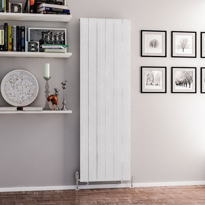 Eastbrook Mersey Aluminium Designer Radiator Matt White