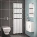 Eastbrook Mersey Aluminium Designer Radiator Matt White