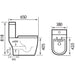 Eastbrook Metro Close Coupled Toilet With Cistern And Soft