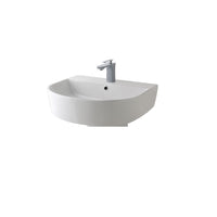 Eastbrook Metro Slim Wall Hung Basin - 555mm Wide - 1 TH