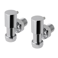 Eastbrook Minimalist Angled Manual Radiator Valves Pair
