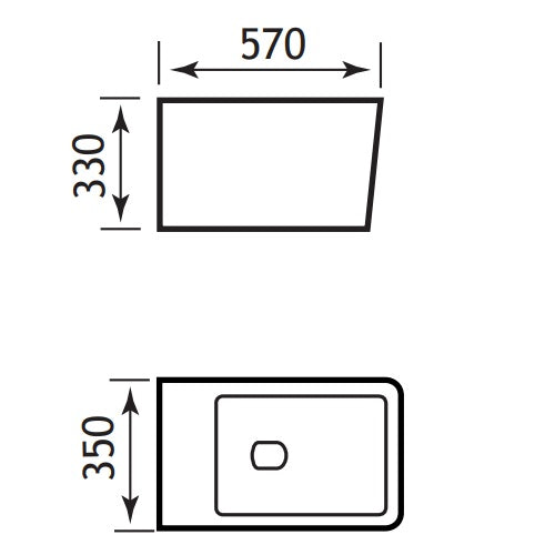 Eastbrook Moselle Wall Hung Toilet With Soft Close Seat