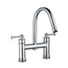 Eastbrook Newlyn Deck Mounted Bath Filler Tap - Chrome