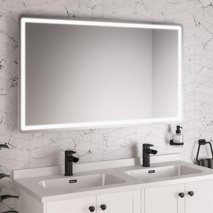 Eastbrook Novara Illuminated Mirror - Chrome/White - 1200mm