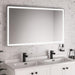 Eastbrook Novara Illuminated Mirror - Chrome/White - 1200mm