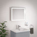 Eastbrook Novara Illuminated Mirror - Chrome/White