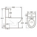 Eastbrook Osterley Comfort Height Back To Wall Eco Vortex