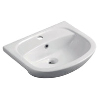 Eastbrook Osterley Semi Recessed Basin - 500mm Wide - 1 TH