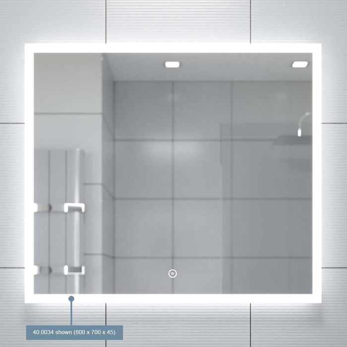 Eastbrook Pegella Illuminated Mirror - 800mm x 600mm
