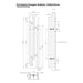 Eastbrook Portchester Designer Radiator - Radiators