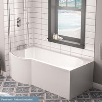 Eastbrook Portland Beauforte P-Shaped Universal Bath End
