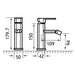 Eastbrook Prado 650 Mono Bidet Mixer Tap With Click Waste