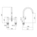 Eastbrook Prado Bath Shower Mixer Tap With Kit - Chrome