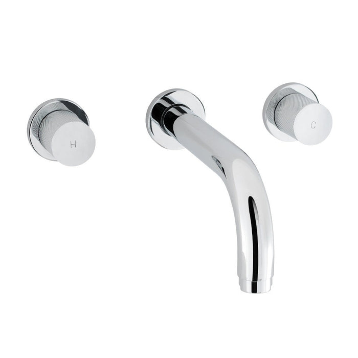 Eastbrook Prado Cylinder 3 Hole Wall Mounted Bath Filler
