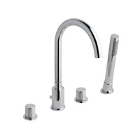 Eastbrook Prado Cylinder 4 Hole Deck Mounted Bath Shower
