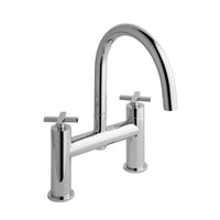 Eastbrook Prado Star Bath Filler Tap - Chrome - Bath Filler