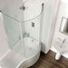 Eastbrook Prado Type 1-2 C Shape Shower Bath Screen - 6mm
