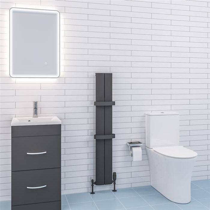 Eastbrook Preston Aluminium Vertical Designer Radiator