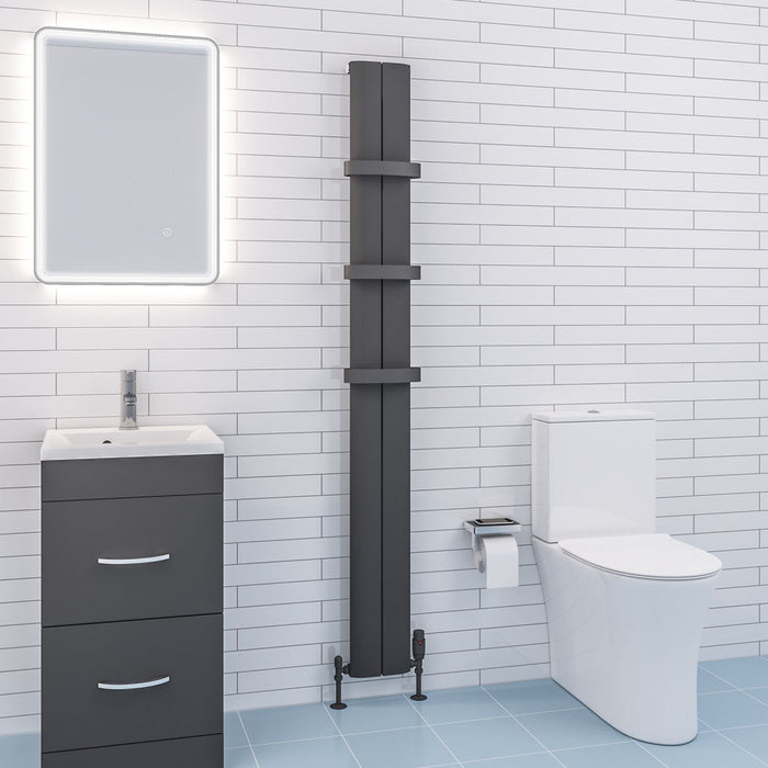 Eastbrook Preston Aluminium Vertical Designer Radiator