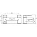 Eastbrook Prestwood Bath Filler Tap - Chrome - Bath Filler