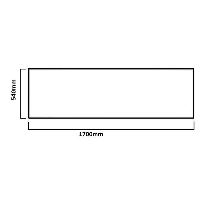 Eastbrook Quantum Diamante Bath Front Panel - 1700mm Long