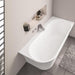 Eastbrook Radcot Single Ended Bath - 1650mm X 750mm - White