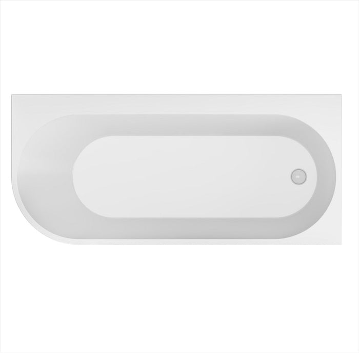 Eastbrook Radcot Single Ended Bath - 1650mm X 750mm - White