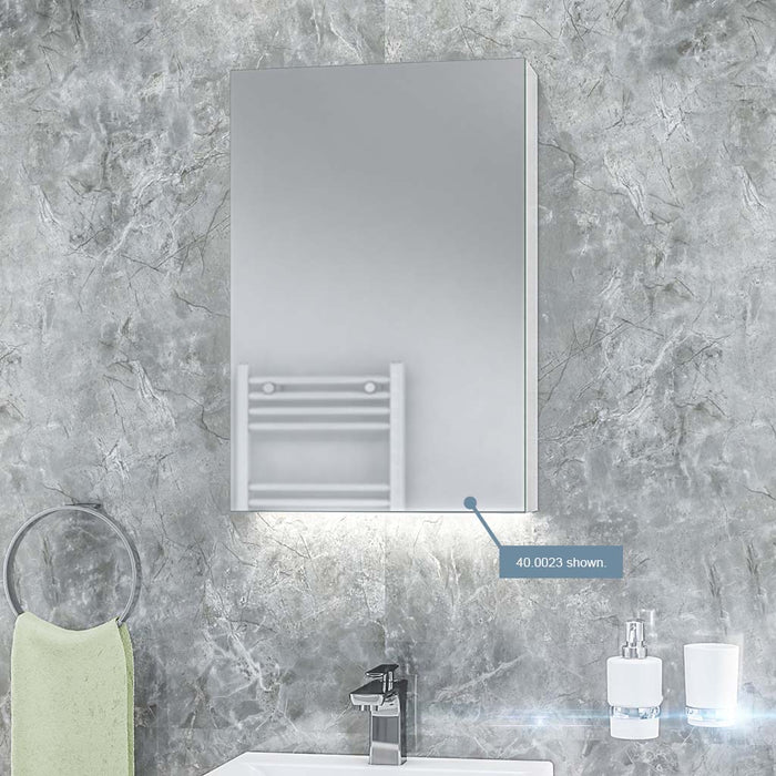 Eastbrook Ravini 1 Door Non Illuminated Mirror Cabinet