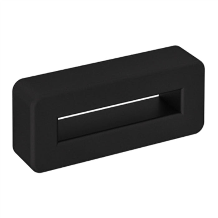 Eastbrook Rectangular Overflow - Matt Black