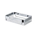 Eastbrook Rectangular Shower Basket - 200mm Wide - Chrome