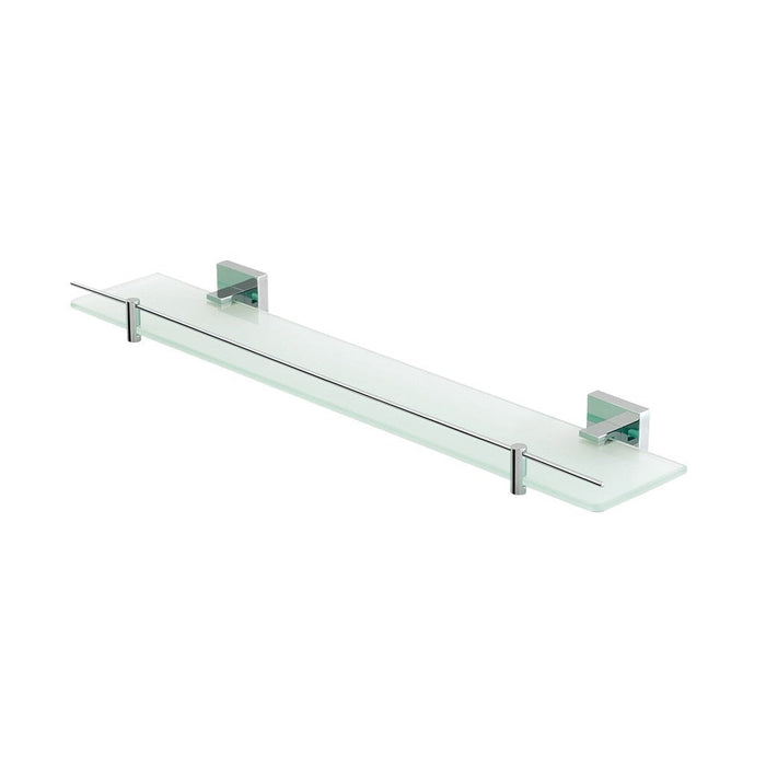 Eastbrook Rimini Glass Shelf With Barrier - 600mm Long