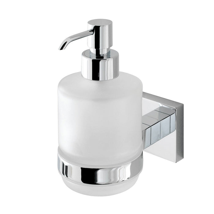 Eastbrook Rimini Glass Soap Dispenser - Chrome - Soap