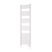 Eastbrook Rion Straight Heated Towel Rail Gloss White