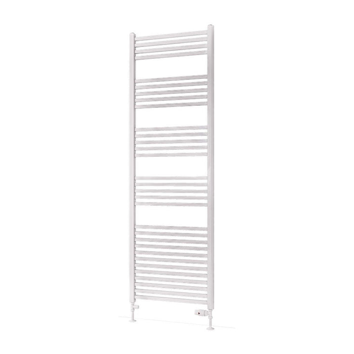 Eastbrook Rion Straight Heated Towel Rail Gloss White