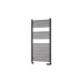 Eastbrook Rion Straight Heated Towel Rail Matt Anthracite