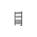 Eastbrook Rion Straight Heated Towel Rail Matt Anthracite
