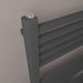 Eastbrook Rion Straight Heated Towel Rail Matt Anthracite